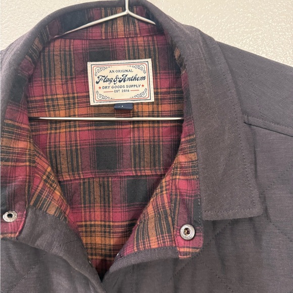 Flag & Anthem Black Quilted Jacket - Picture 3 of 9